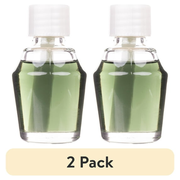 (2 pack) Better Homes & Gardens Aroma Accent Fragrance Oil Refill 24 mL, Mahogany & Fir