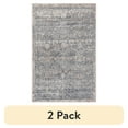 thumbnail image 1 of (2 pack) Better Homes & Gardens Damask Multi Indoor Area Rug, 2' x 3', 1 of 3