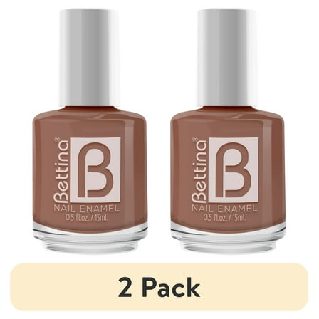 (2 pack) Bettina Nail Enamel Carmelita