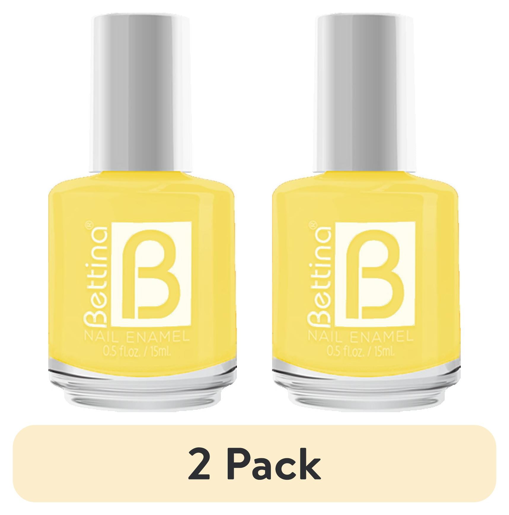 (2 pack) Bettina Salon-Quality Vegan Nail Polish,Tropical, 0.5 fl oz Bottle