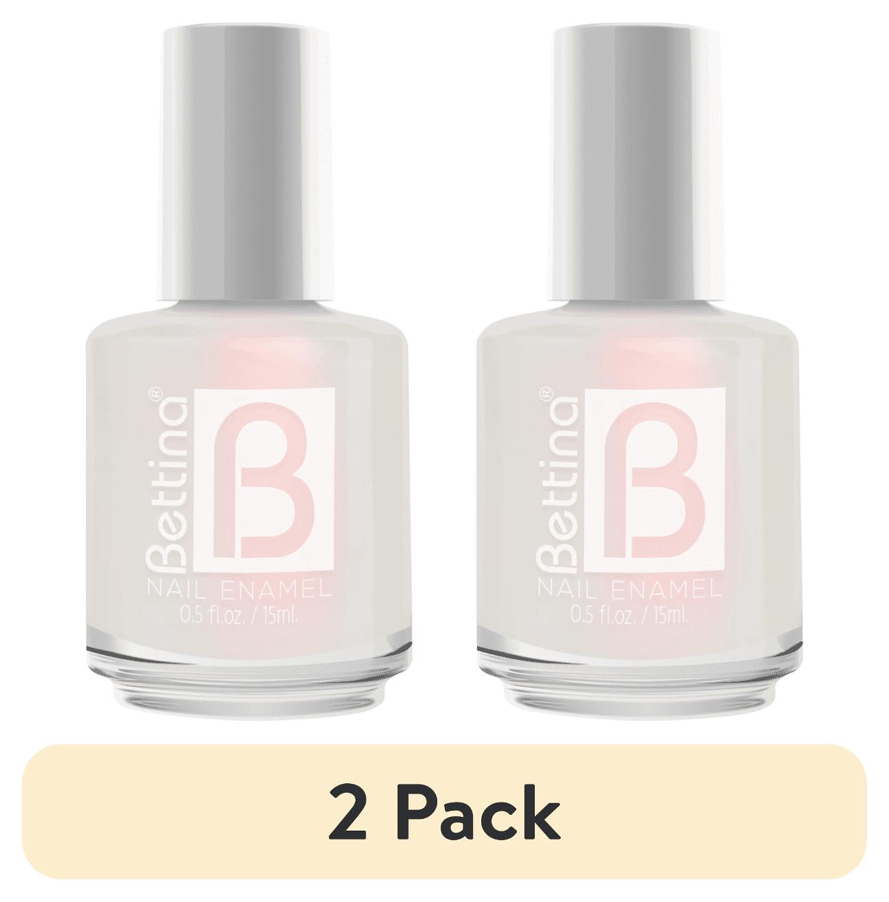 (2 pack) Bettina Salon-Quality Vegan Nail Polish,Wave, 0.5 fl oz Bottle