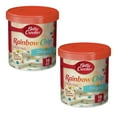 thumbnail image 1 of (2 pack) Betty Crocker Gluten Free Rainbow Chip Frosting, 16 oz, 1 of 6