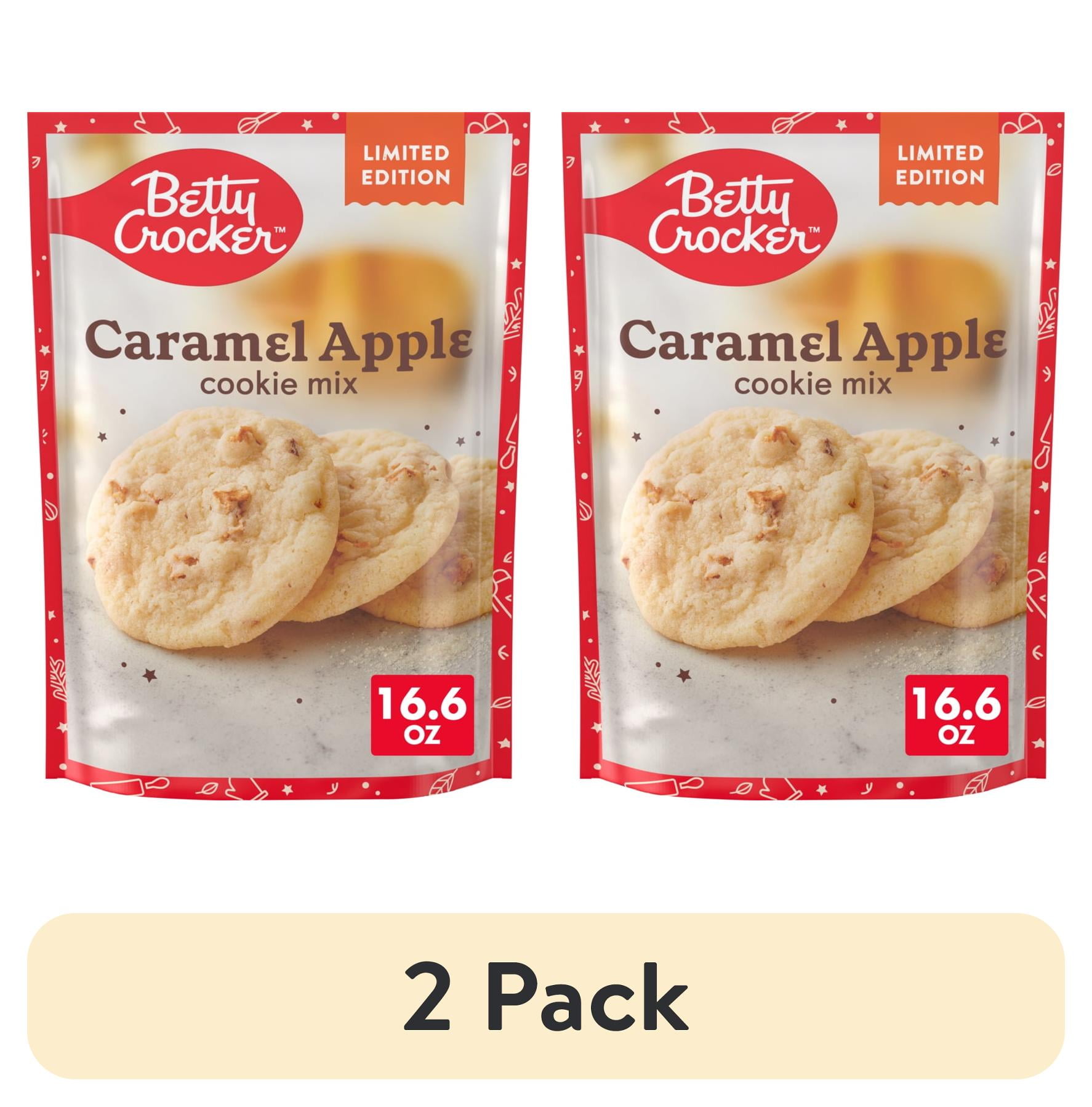 クッキーページ 2 pack) Betty Crocker Limited Edition Caramel Apple Cookie Mix