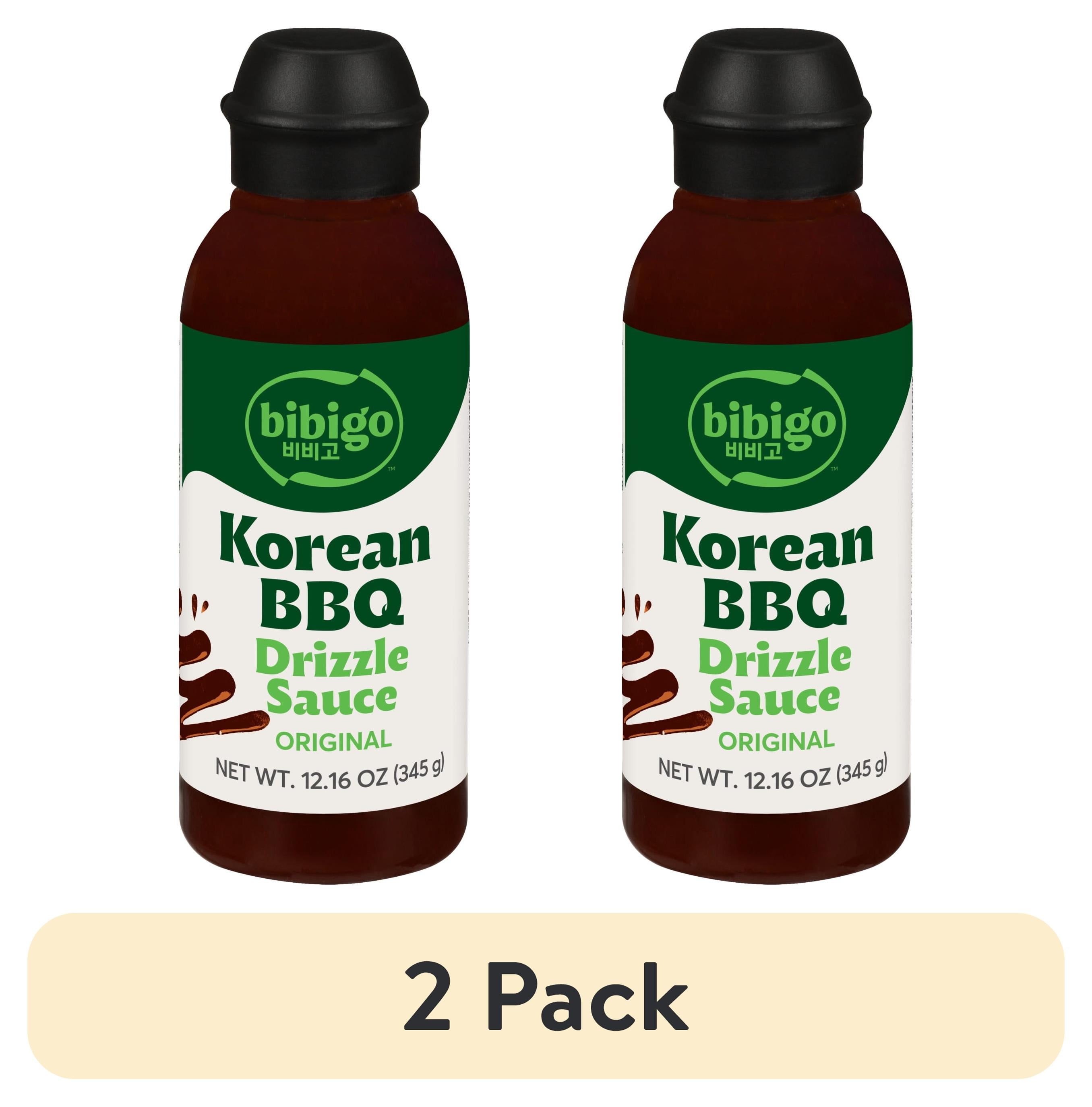 (2 pack) Bibigo Original Korean BBQ Drizzle Sauce, 12.16 oz