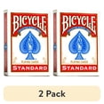 thumbnail image 1 of (2 pack) Bicycle Playing Cards, Standard Index, 1 Deck (Red or Blue - Color May Vary), 1 of 10