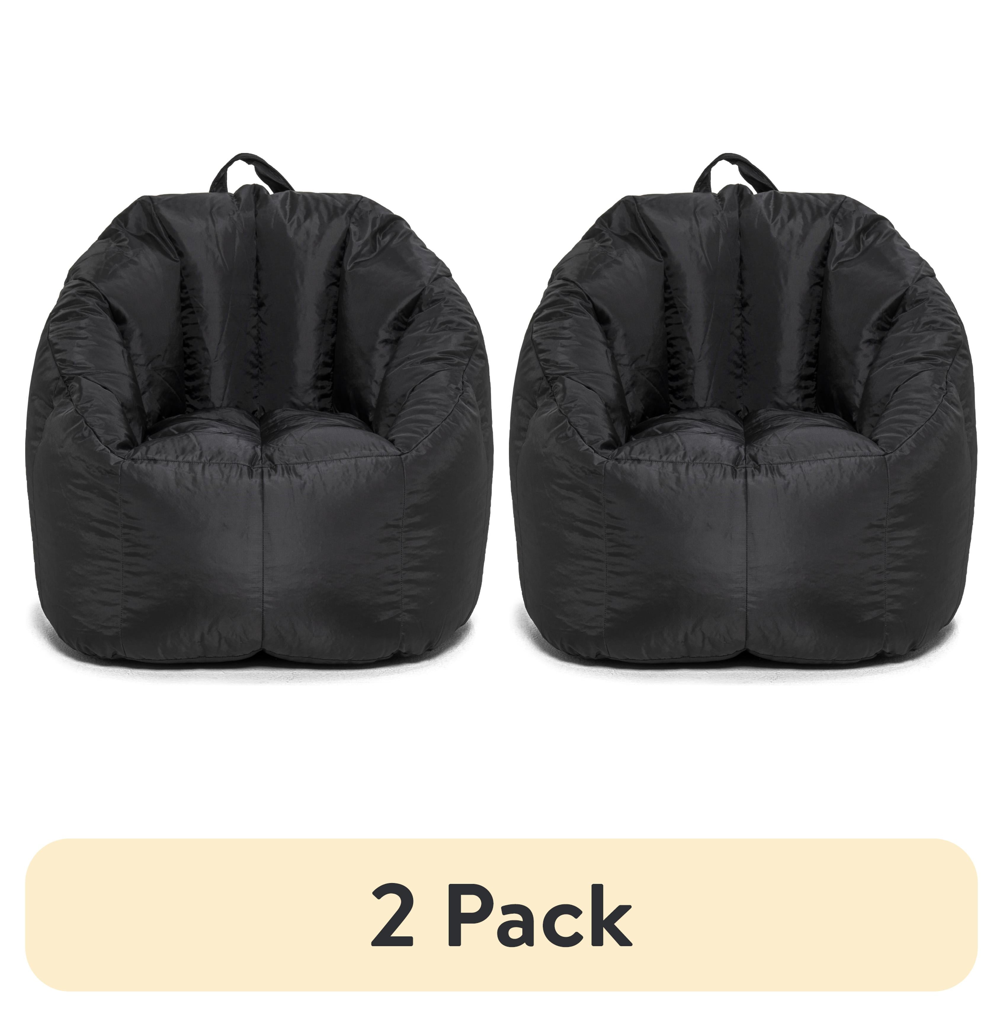 2 pack) Big Joe Joey Bean Bag Chair, Smartmax, Kids/Teens, 2.5ft
