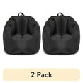 thumbnail interactive-video image 1 of (2 pack) Big Joe Joey Bean Bag Chair, Smartmax, Kids/Teens, 2.5ft, Black, 1 of 10