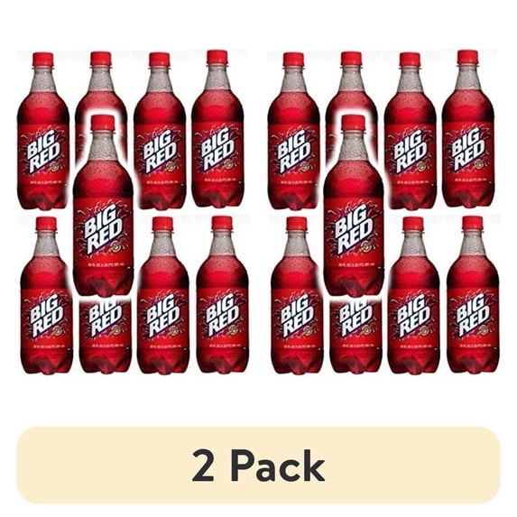 (2 pack) Big Red Soda (12)