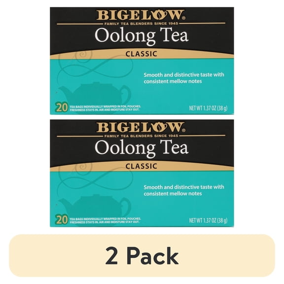 (2 pack) Bigelow Oolong Tea, 20 Count