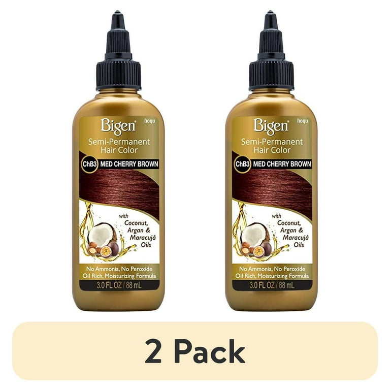 2 pack) Bigen Semi Permanent Hair Color - Walmart.com