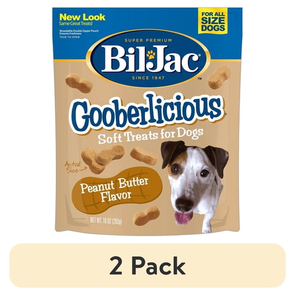 (2 pack) Bil-Jac® Gooberlicious Dog Treat