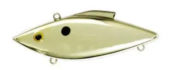 (2 pack) Bill Lewis Rat-L-Trap Lipless Crankbait 1/2 oz. - Gold Black Back