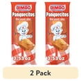 thumbnail image 1 of (2 pack) Bimbo Panquecitos Plain Pound Cakes, 2 count, Mini Pound Cakes, 3.53 oz Wrapper, 1 of 9