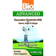 2 pack Bio Nutrition Inc Advanced Glucosamine - 90 Tablets
