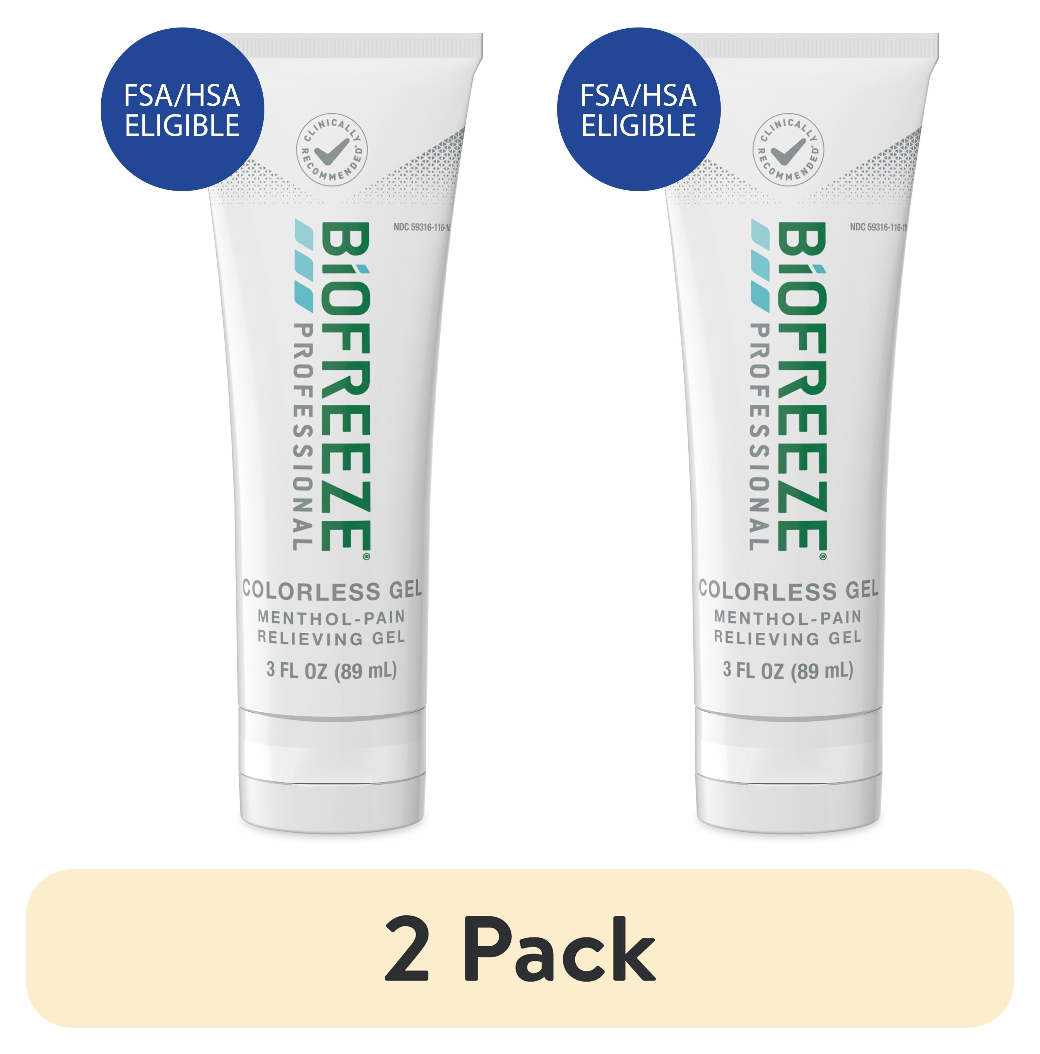 (2 pack) Biofreeze 3oz Professional Gel