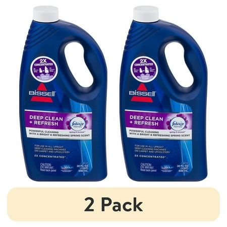 (2 pack) Bissell Deep Clean + Refresh with Febreze Spring & Renewal