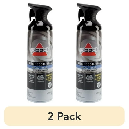 (2 pack) Bissell Professional Commercial Carpet Stain Remover Spray Bottle, Fresh, 14 fl oz