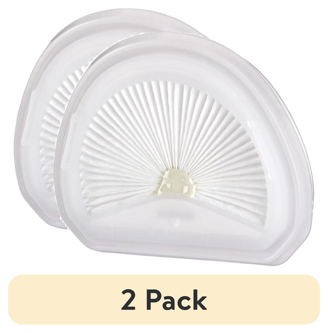 (2 pack) BLACK+DECKER Hand Vacuum Replacement Pleated Filter, VLPF10