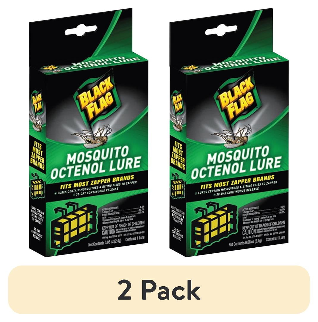 2 pack) Black Flag Universal Mosquito Lure Attractant, Lasts 30