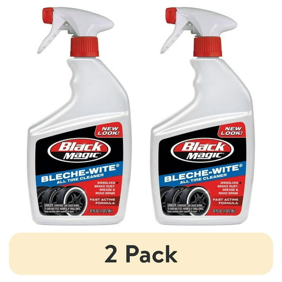 (2 pack) Black Magic Bleche-Wite Tire Cleaner, 32 oz. - 120066