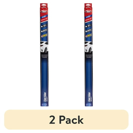 (2 pack) Black Magic Select 35% VLT Tinted Window Film for Cars, Trucks, SUVs, and Boats