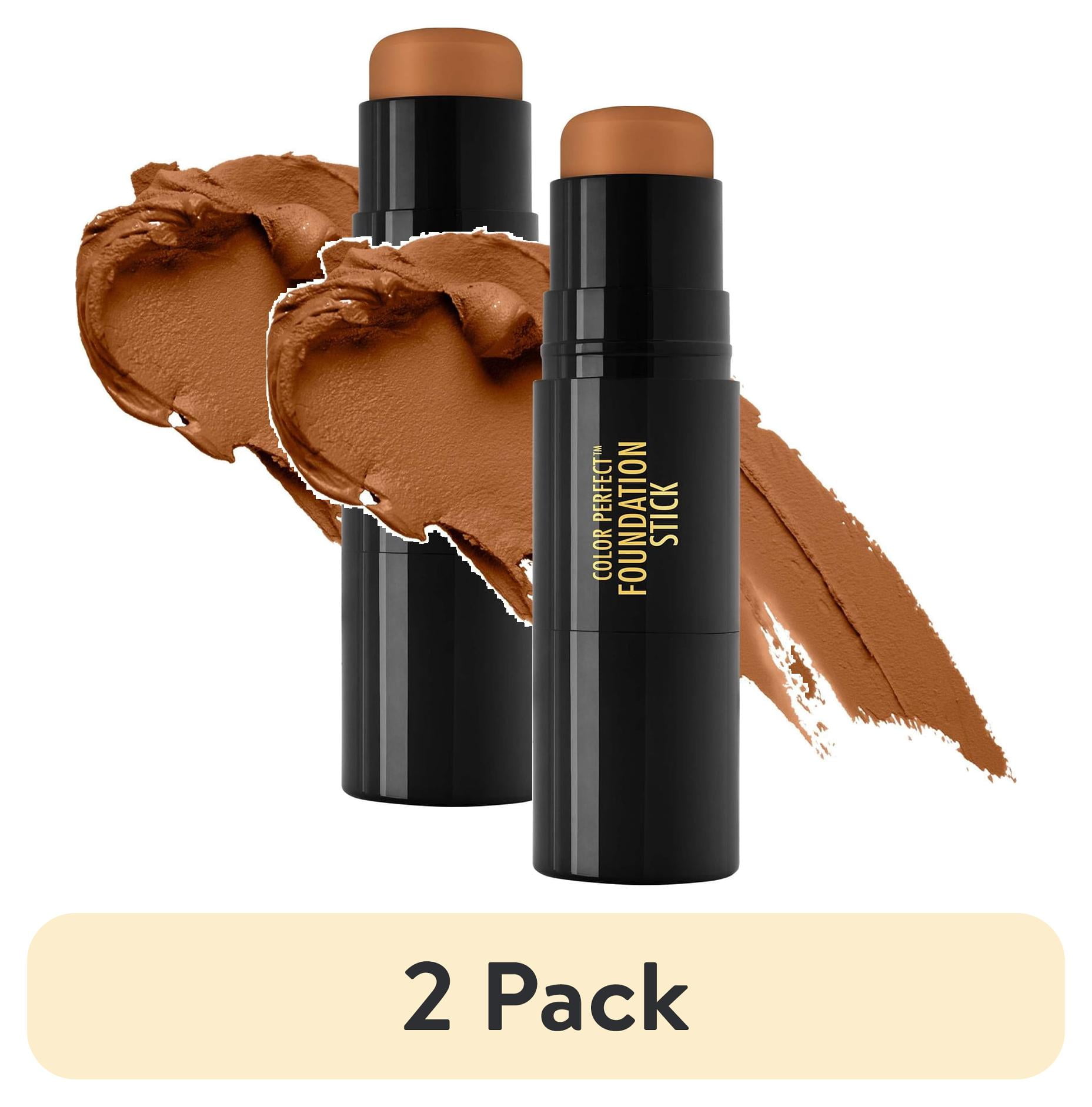 (2 pack) Black Radiance Color Perfect Foundation Makeup Stick -Bronze Glow