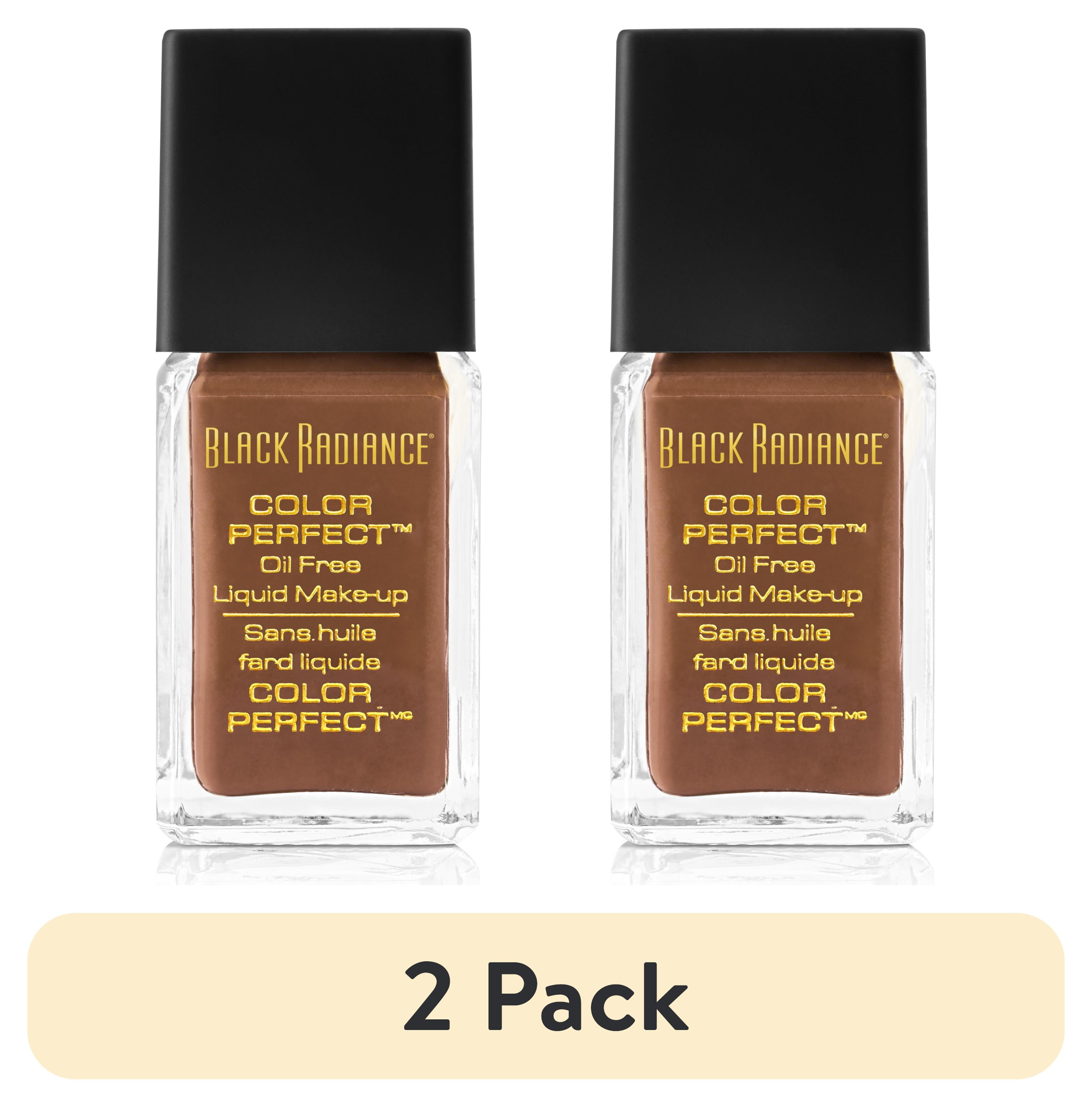 (2 pack) Black Radiance Color Perfect Liquid Foundation Makeup - Brownie
