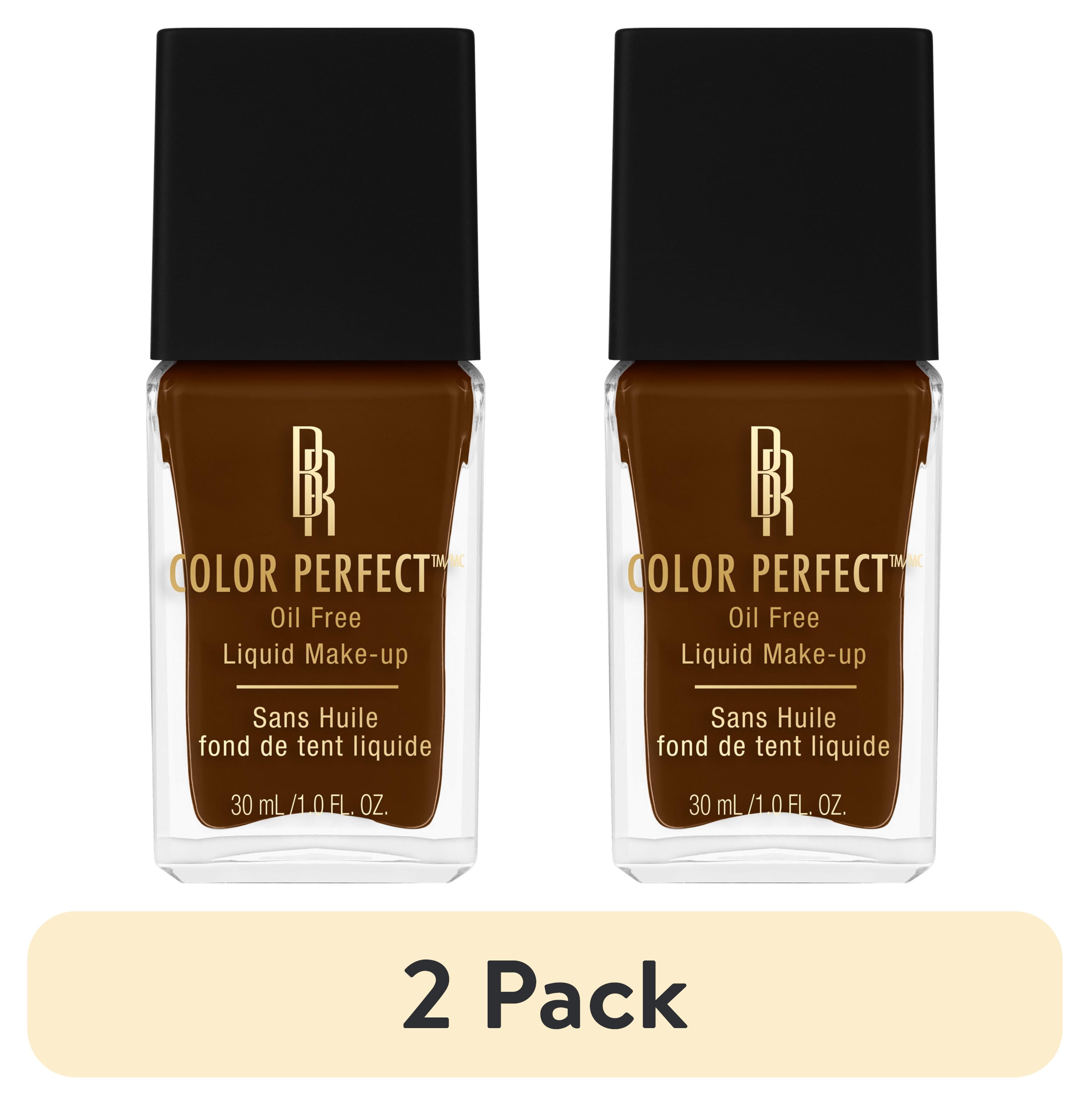 (2 pack) Black Radiance Color Perfect Liquid Foundation Makeup - Dark Chocolate