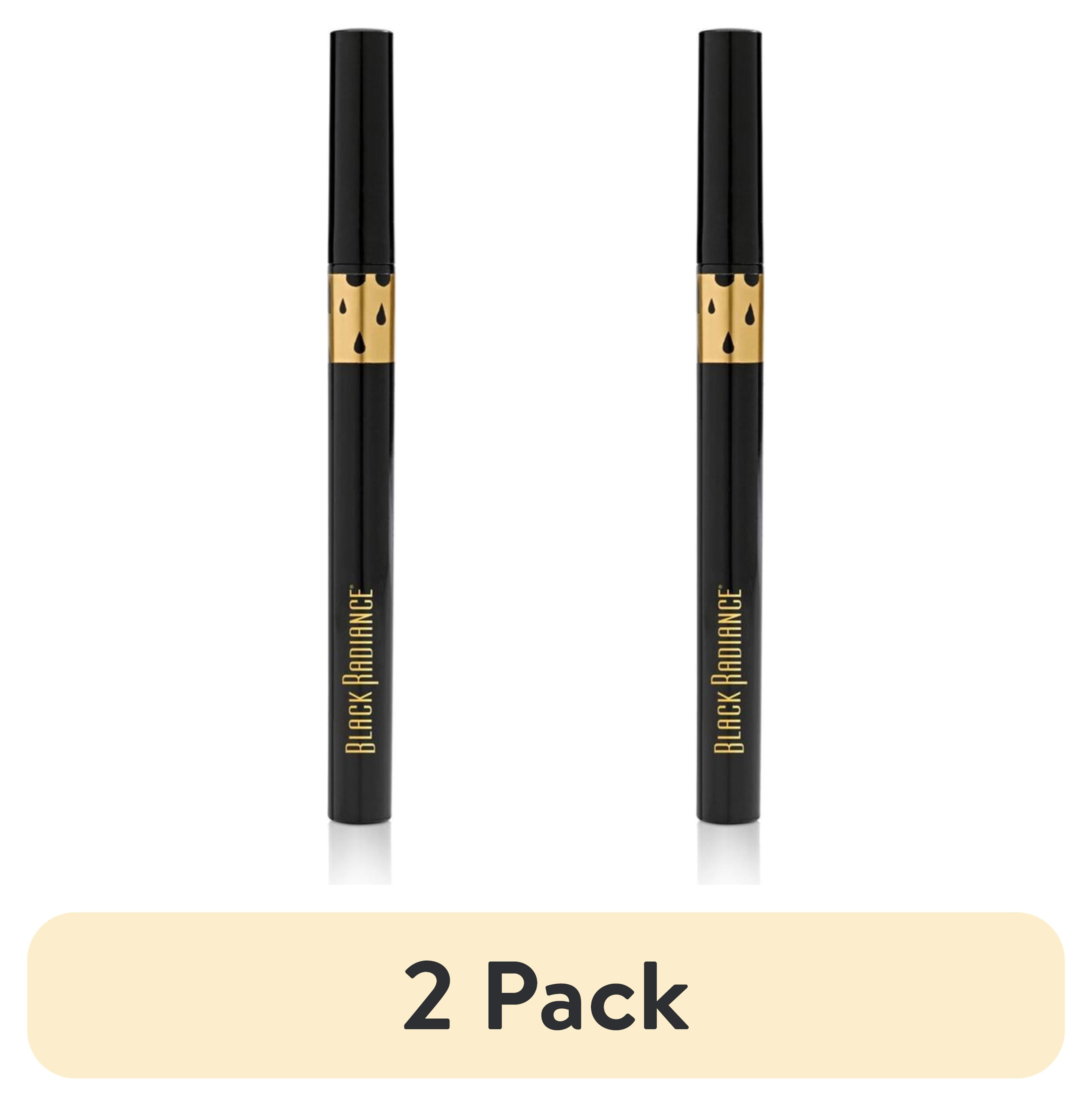 (2 pack) Black Radiance Fine Line Waterproof Liquid Eyeliner Pen - Black Velvet