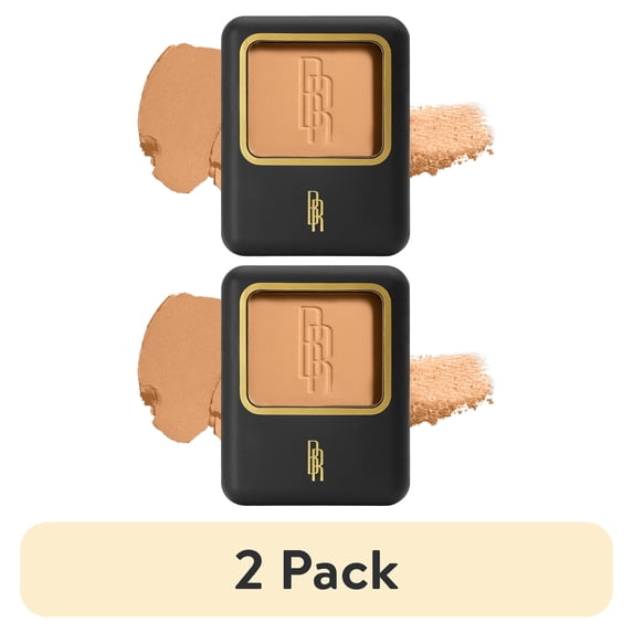 (2 pack) Black Radiance Pressed Powder - Makeup Finishing Powder - Biscotti