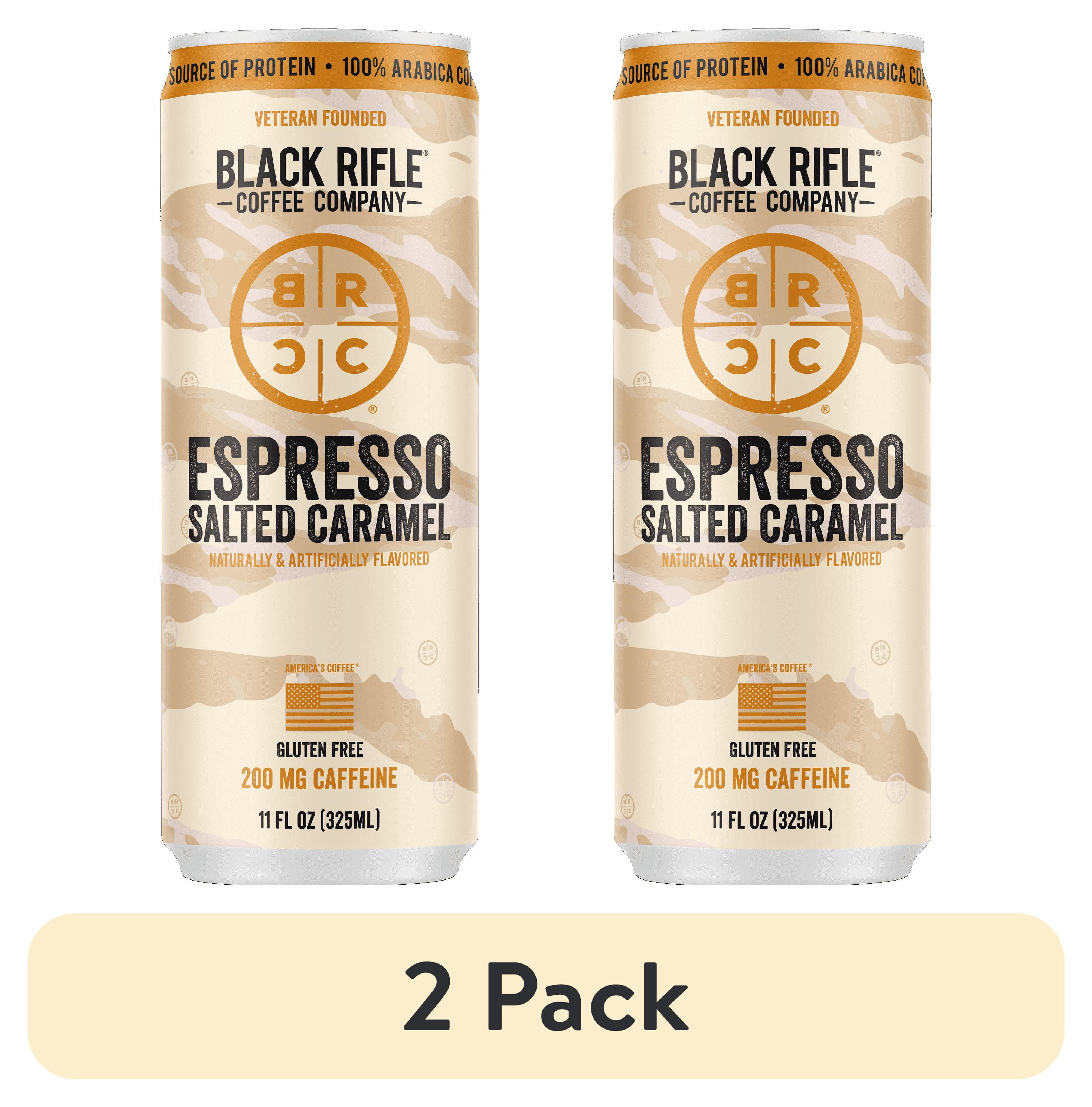 (2 pack) Black Rifle Coffee Espresso Salted Caramel 11oz