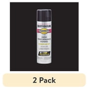 2 pack Black, Rust-Oleum Professional High Performance Gloss Enamel Spray Paint-7579838, 15 oz