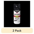 thumbnail image 1 of (2 pack) Black, Rust-Oleum Stops Rust Custom Sprays 5 in 1 Semi-Gloss Spray Paint-376909, 12 oz, 1 of 12