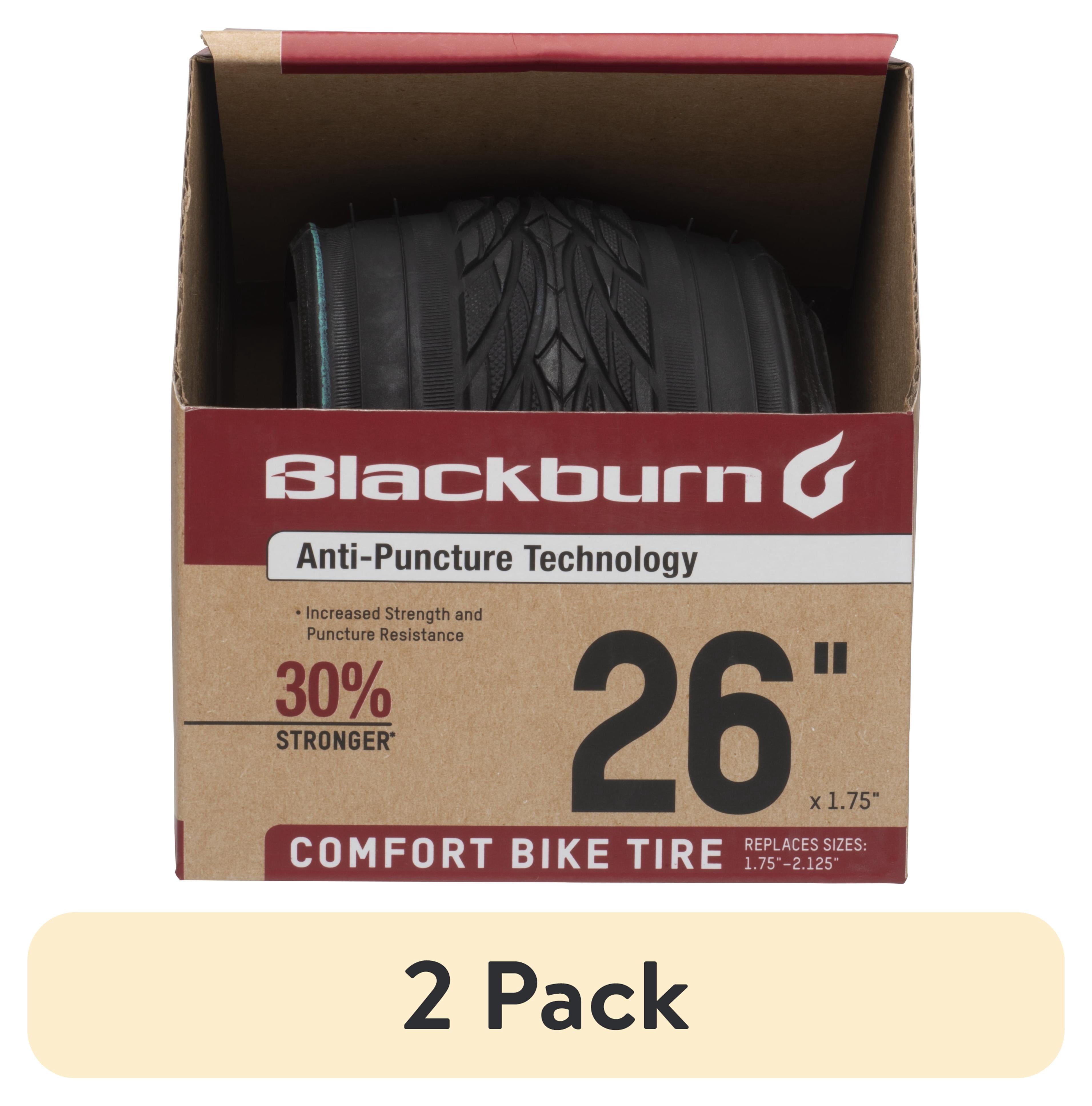 (2 pack) Blackburn Comfort Bike Tire, 26" x 1.75"