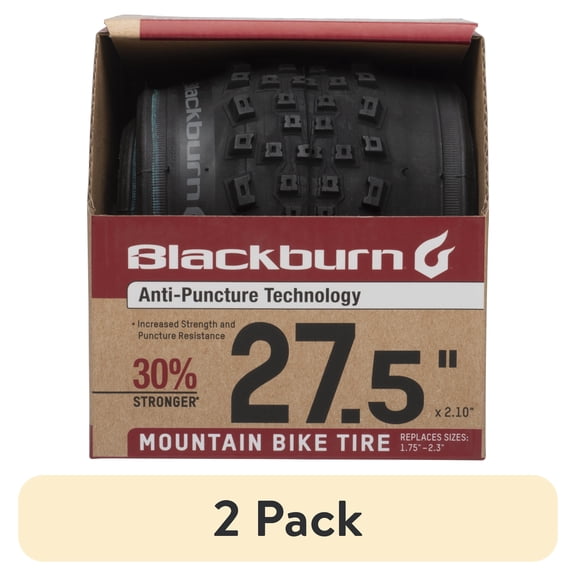 (2 pack) Blackburn Mountain Bike Tire, 27.5" x 2.10"