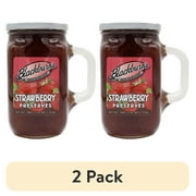 (2 pack) Blackburn's Strawberry Preserves - 18oz