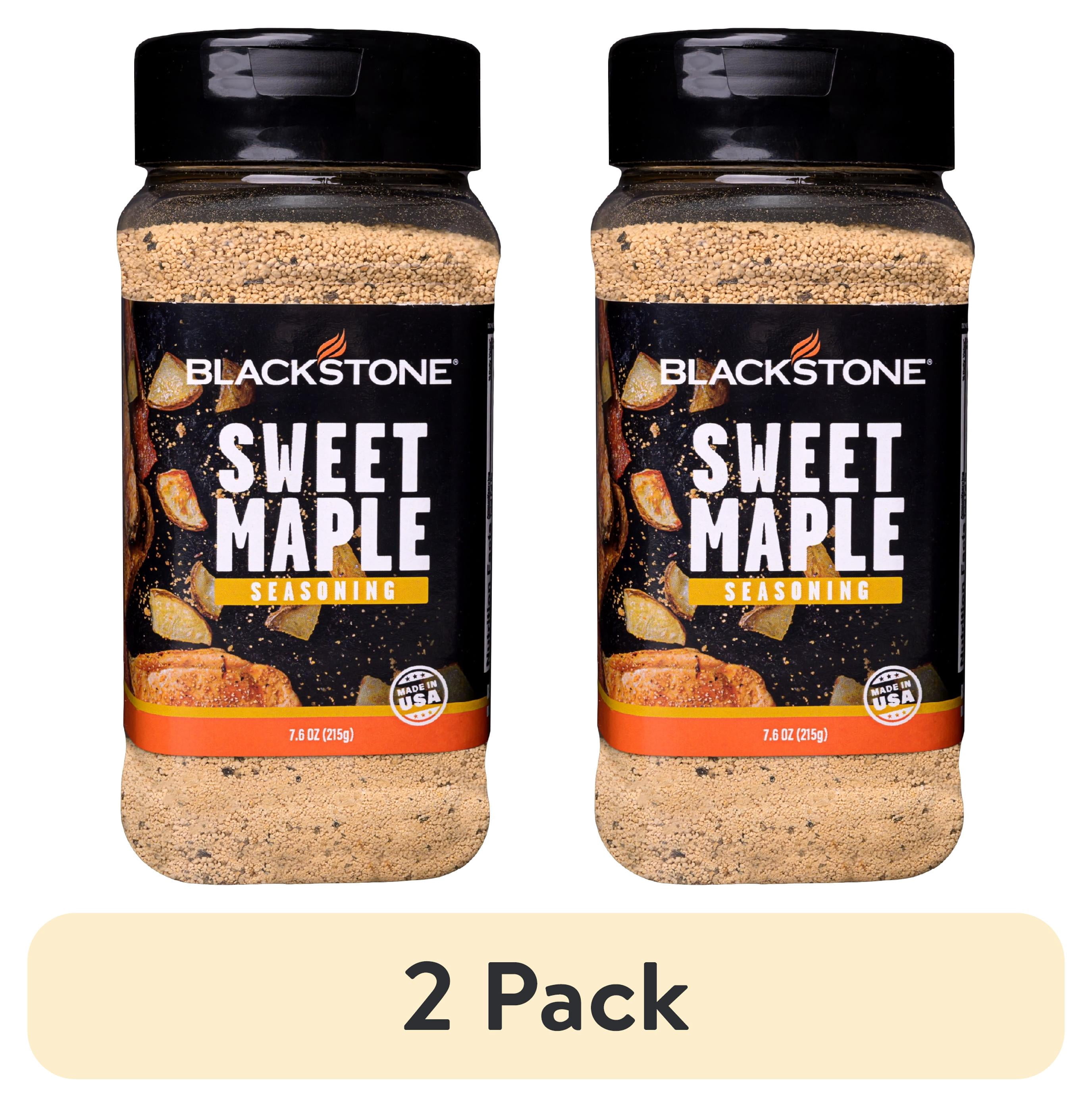 (2 pack) Blackstone Sweet Maple Savory Dry Mix Seasoning, 7.6 oz - Gluten-Free