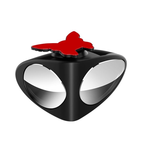 2 pack Blind Spot Car Mirror - Glasses Convex Wide Angle Rear View 360 Degrees Rotatable Blindspot Side Eliminator Auxiliary Mirror for Cars SUV and Trucks (Left & Right)