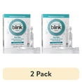 thumbnail image 1 of (2 pack) Blink Tears Eye Drops for Dry Eyes, Preservative Free Lubricating Eye Drops, Sterile Single Use Vials, Gentle Eye Care for Mild to Moderate Dry Eye Symptom Relief, 25 Count, 0.01 fl oz Vials, 1 of 13