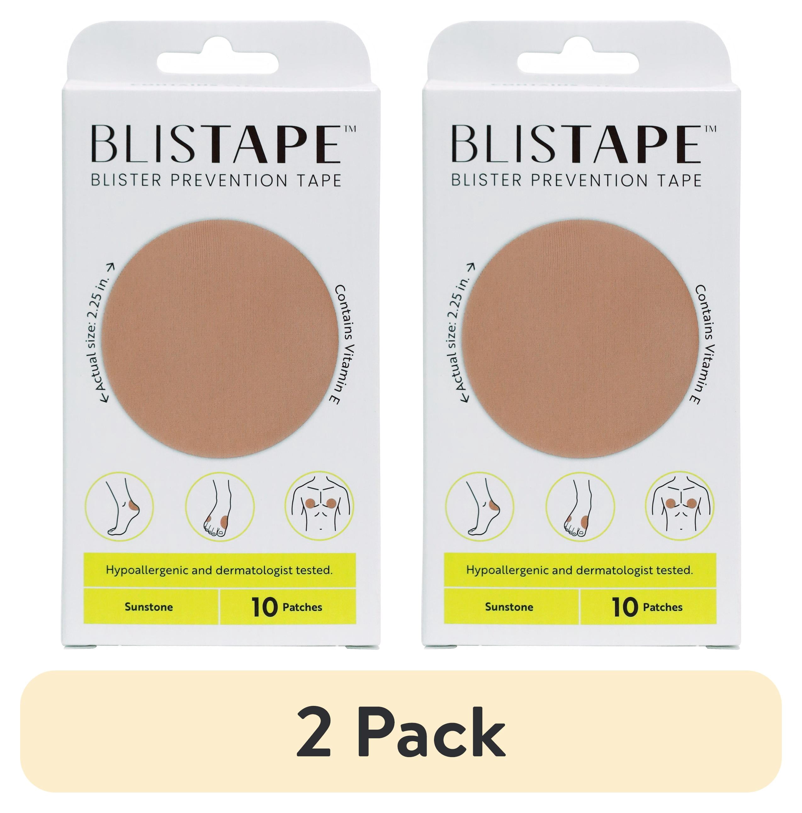 (2 pack) Blistape Sunstone Blister Prevention Tape