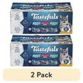 thumbnail image 1 of (2 pack) Blue Buffalo Tastefuls Flaked Wet Cat Food 3-Flavor Variety Pack, 3-oz. (12ct, 4 of Each), 1 of 12