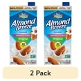 thumbnail image 1 of (2 pack) Almond Breeze Shelf-Stable Unsweetened Original Dairy-Free Almondmilk, 32 oz, 1 of 9