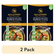 (2 pack) Blue Elephant Royal Thai Cuisine 300g Ready to Heat Yellow Curry Liquid Sauce