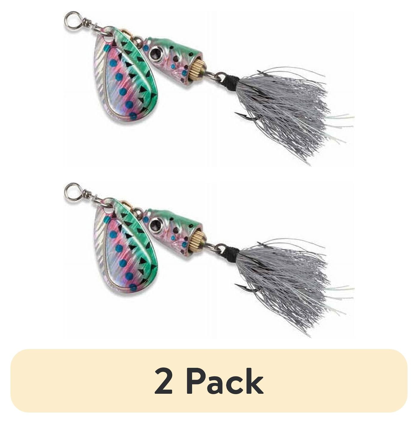 (2 pack) Blue Fox Classic Vibrax Size 0 7/64 oz Gold/Gold