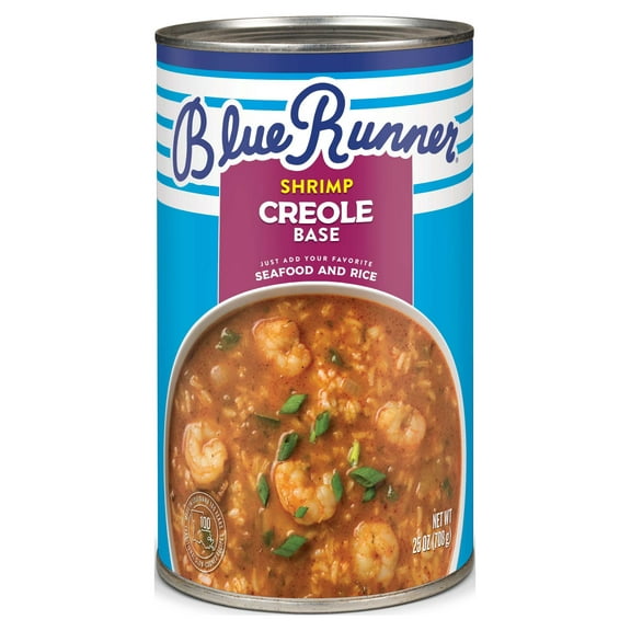 (2 pack) Blue Runner Foods Shrimp Creole Base, 25 oz Can