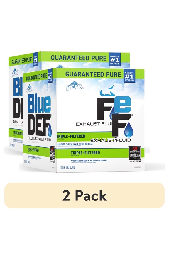 (2 pack) BlueDEF Diesel Exhaust Fluid, 2.5 gal