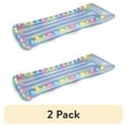 thumbnail image 1 of (2 pack) Bluescape LED Pool Raft – Inflatable Color-Changing LED Light-Up Pool Float, Waterproof Lounge Raft, 1 of 8