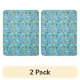 thumbnail image 1 of (2 pack) Bluey Plush Toddler Blanket Light Blue, 40" x 50", Boy or Girl, 1 of 10