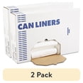 thumbnail image 1 of (2 pack) Boardwalk High-density Can Liners, 30 X, 1 of 4