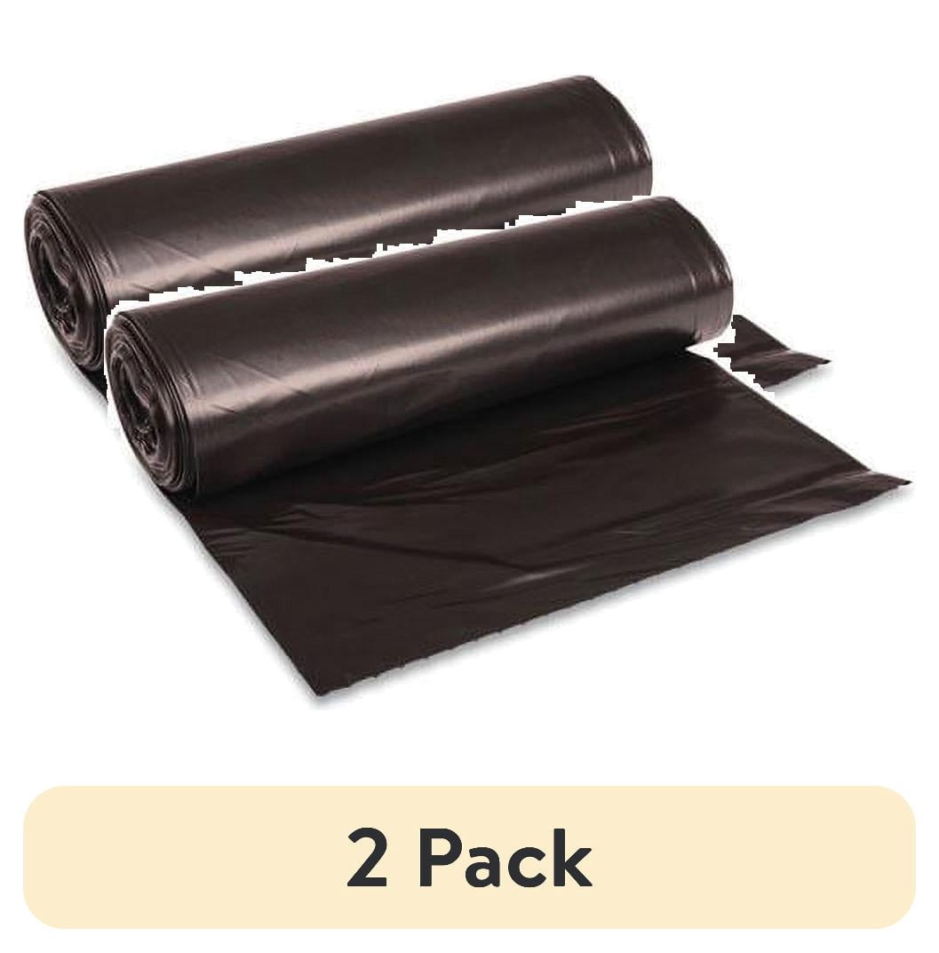 (2 pack) Boardwalk Recycled Low-Density Polyethylene Can Liners, 45 gal ...